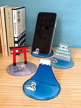 有田焼　富士山デザイン スマートフォンスタンド 有田焼 富士山デザイン スマートフォンスタンド 有田焼 富士山